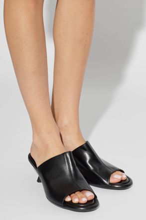 AGL Marilyn Heeled Mules, Womens, Black