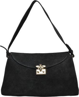 Isabella Rhea ZWART Rundleer Tas