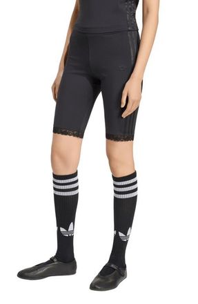 adidas Originals Lace Cycling Shorts in Black at Nordstrom, Size X-Small