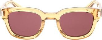 Saint Laurent Zonnebrillen - unisex - Zonnebrillen - Geel - ONE Size - Accessoires