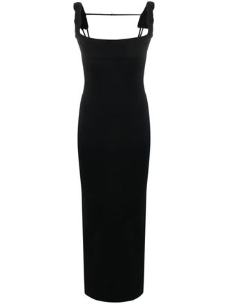 Jacquemus Abito La Robe Maille Alca - Nero