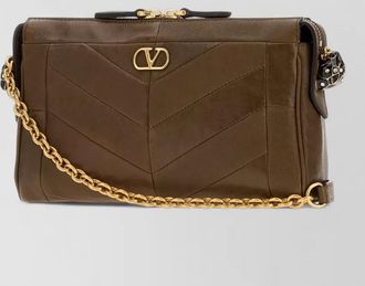 Valentino Garavani na leather clutch bag