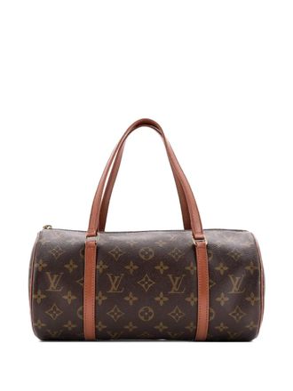 Louis Vuitton Papillon Handbag Monogram Canvas 30 shoulder bag - women - Fabric - One Size - Brown