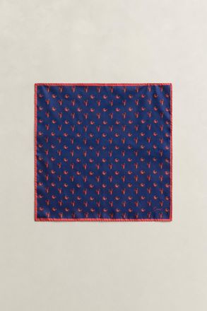 GANT Men Crab Pocket Square (ONE SIZE) RICH NAVY