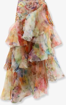 Zimmermann Gonna Maxi Luna Fanned - ZIMMERMANN - gender_Woman