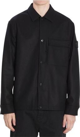 Stone Island Hombre, Chaquetas, Negro, Talla: M