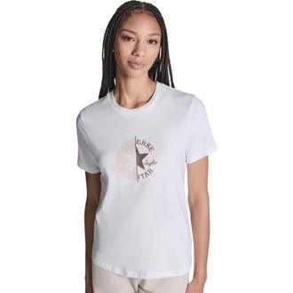 Converse Half & Half T-Shirt in White 10A at Nordstrom, Size Medium