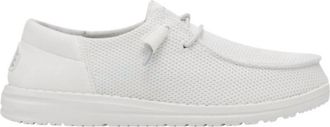 Hey Dude Womens Wendy Funk Mono Casual Shoe In White