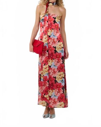 Gestuz Gzsigrida Strapless Maxi Dress In Floral