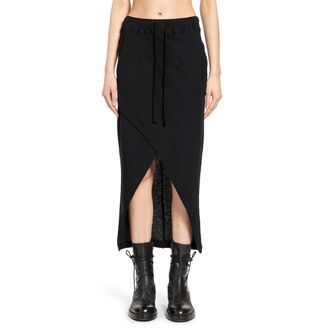 Thom Krom Front Crossed Long Skirt