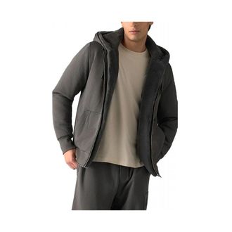 Moose Knuckles Classic Bunny Zip-Up - Heren - Vesten met rits - Zwart - XL - Hoodies & sweatvesten