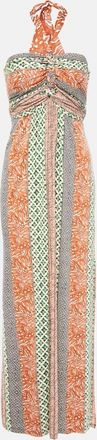 Diane Von Fürstenberg Annabelle printed jersey maxi dress