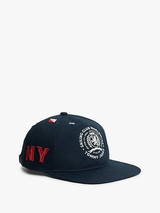 Tommy Hilfiger Flag Embroidery Six-Panel Baseball Cap