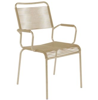 Schubiger M&ouml;bel Spaghetti-Stuhl Rigi mit Armlehnen