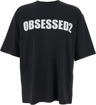 Dsquared2 Hombre, Camisetas, Negro, Talla: 2XL