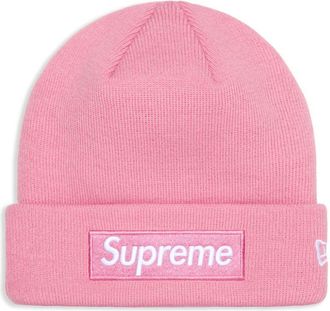 SUPREME x New Era box logo beanie - Pink