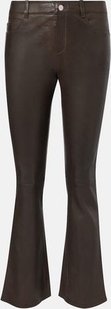 Stouls Dean 22 leather flared pants