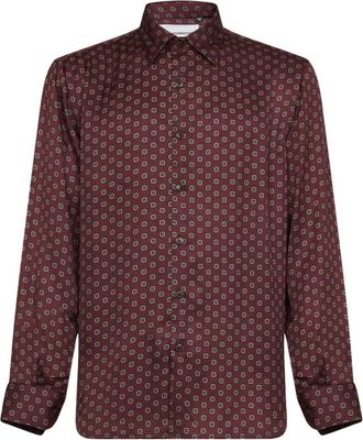 Costumein Overhemden, Heren, Rood, L, Jiltubysudoku 26Ft 101