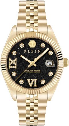 Philipp Plein Horloges - Dames - Horloges - Geel - ONE Size - Accessoires