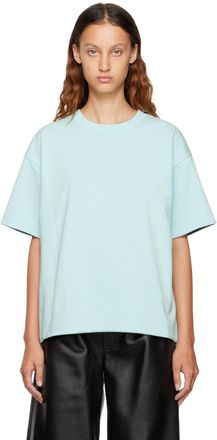 Tシャツ・カットソー BOTTEGA VENETA Woman T-Shirt Grey 833133V5K50 1367 Bottega Veneta Crushed cotton printed jersey t-thirt