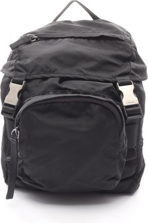 Prada Black Nylon Backpack (Pre-Owned)