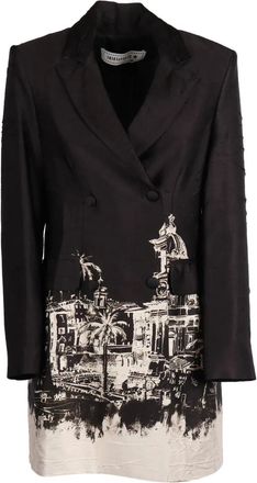 Shirtaporter Abito modello blazer doppiopetto - Nero