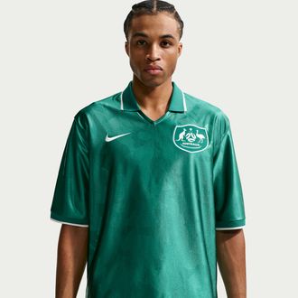 Nike Australia Energy Nike Mens Dri-FIT Short-Sleeve Soccer Top in Green | IH1276-340