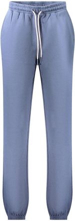 North Sails Blauwe Katoenen Sportbroek met Print - Dames - Sweatpants - Blauw - S - Katoen - Broeken