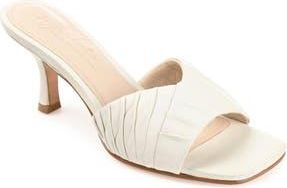 Journee Collection Juliette Sandal in Bone at Nordstrom Rack, Size 10