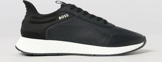 HUGO BOSS Sneakers low-top Titanium in tessuto tecnico e mesh con logo lettering