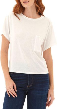 Threads 4 Thought Shelbie Pocket T-Shirt in White at Nordstrom, Size Xx-Large