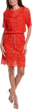 St. John Lace Midi Dress