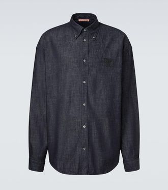 Acne Studios Camicia di jeans con ricamo