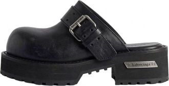 Balenciaga (WMNS) Balenciaga Venom Mule Black 866571WBEQ41081