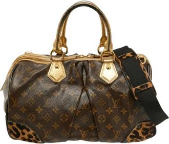 Louis Vuitton Pre-owned Cross Body Bags, female, Brown, Size: ONE SIZE Pre-owned Canvas Crossbody Bag