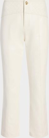 Cinq &agrave; Sept Quilted Vegan Leather Pants