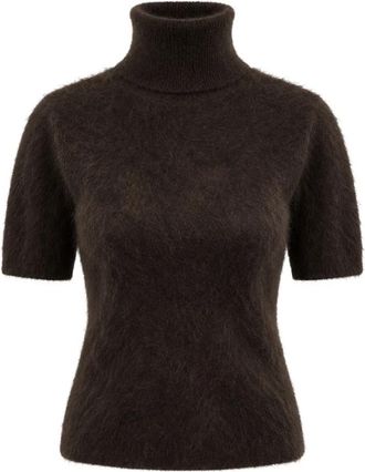 Seventy Turtleneck Trui - Dames - Coltruien - Bruin - S - Kasjmier - Truien & Vesten
