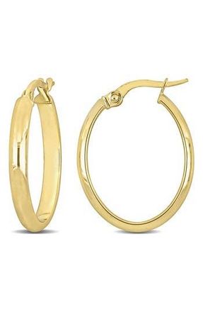 Delmar 14K Gold 19mm Hoop Earrings at Nordstrom Rack