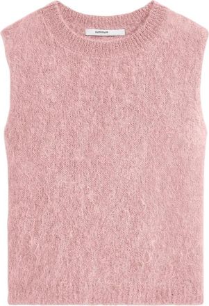 Summum Spencer Kid Mohair Knit - Dames - Ronde hals truien - Roze - L - Polyester - Truien & Vesten