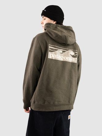 Patagonia Boardshort Logo Uprisal Hoodie gr&uuml;n