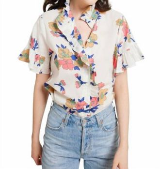 Mille Vanessa Top In Persian Rose
