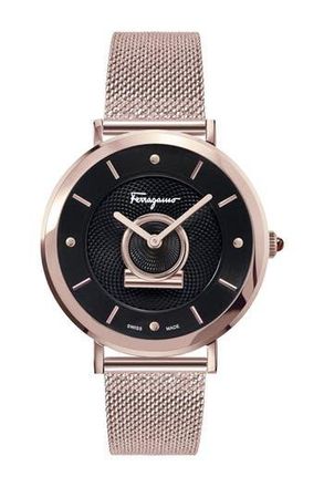 Ferragamo Womens Minuetto Stainless Steel Watch, 36mm in Rosegold at Nordstrom Rack