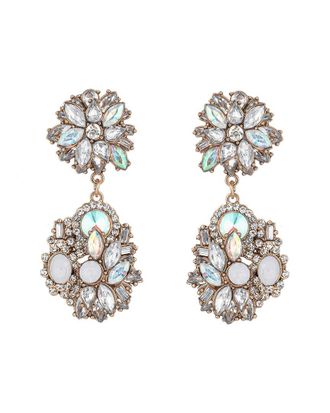 Eyecandy LA Eye Candy La Ivy Crystal Drop Earrings