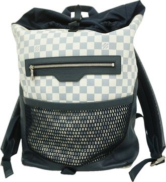 Louis Vuitton Navy White Backpack (Pre-Owned)