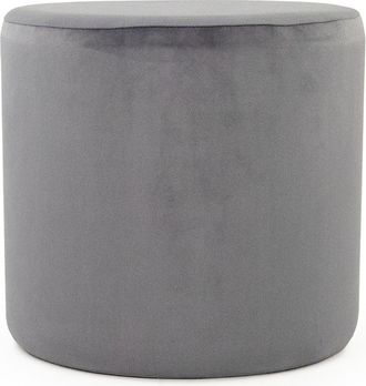 Zentique Pale Blue Velvet Stool