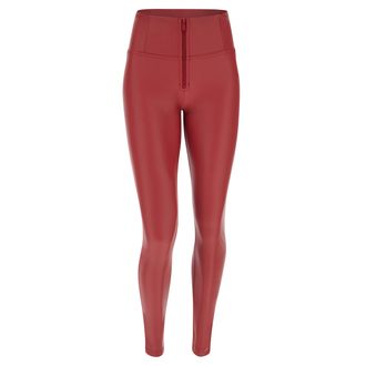 Freddy Pantaloni push up WR.UP skinny vita alta con zip similpelle