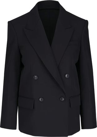 TWP Blazer Harper doppiopetto - Nero
