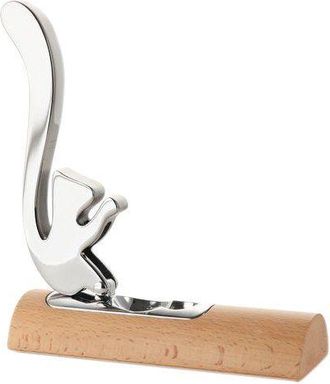 Alessi Nuez De Alessi Scoiattolo Metal Brillante Y Madera