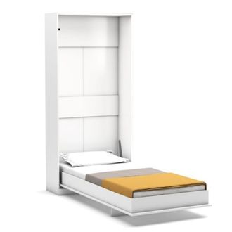 Muemue Cama abatible vertical blanco 90x200cm