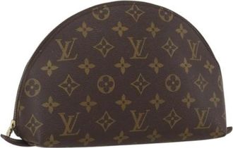 Louis Vuitton Pre-owned Canvas Clutch - Dames - Vintage Clutch - Bruin - ONE Size - Vintage